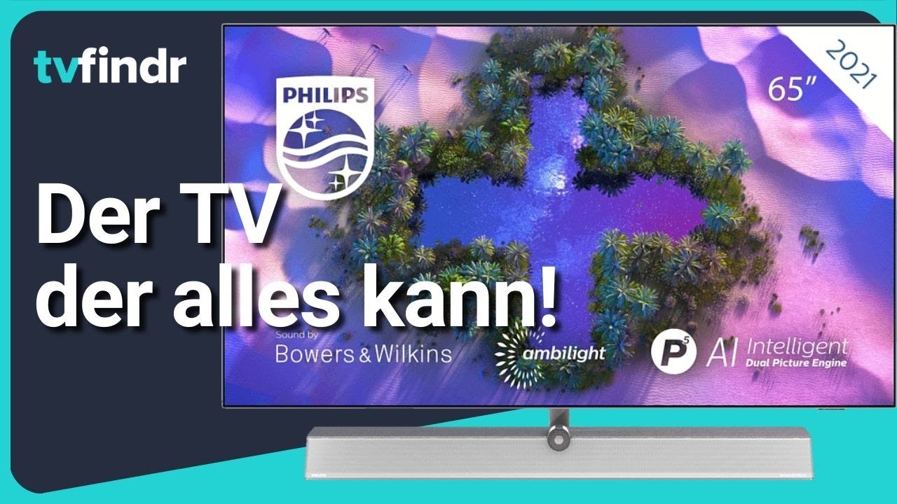 PHILIPS OLED+936 im Test &ndash; Ambilight-Gaming-OLED mit Soundbar!
