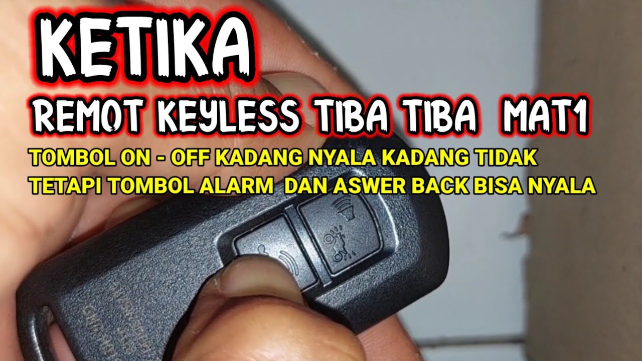 REMOT VARIO 150 TIDAK MENYALA