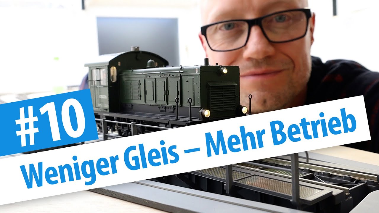 Kleine Spur 0 Anlage - Teil 10: Weniger Gleise – Mehr Betrieb