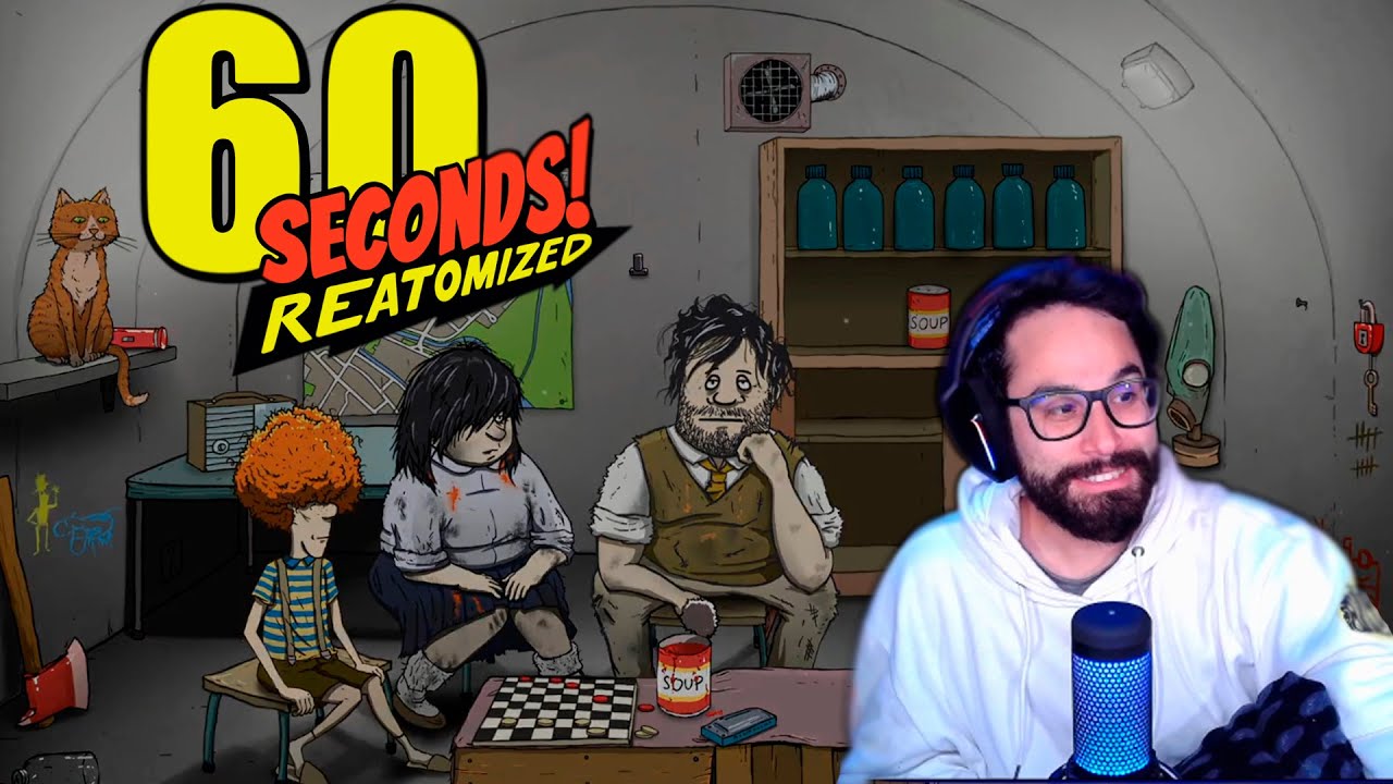 Licenciado Roberttson juega 60 Seconds! Reatomized