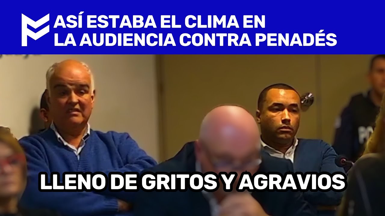 🔥ASÍ ESTABA EL CLIMA EN LA AUDIENCIA CONTRA PENADÉS🔥