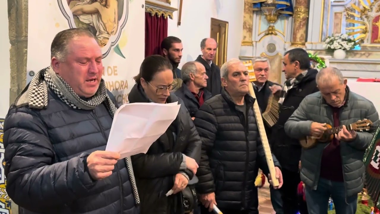 Os amigos das concertinas de Gominhães foram cantar os Reis a Capela de Gominhães 13/1/24 👑🪗🇵🇹🌏