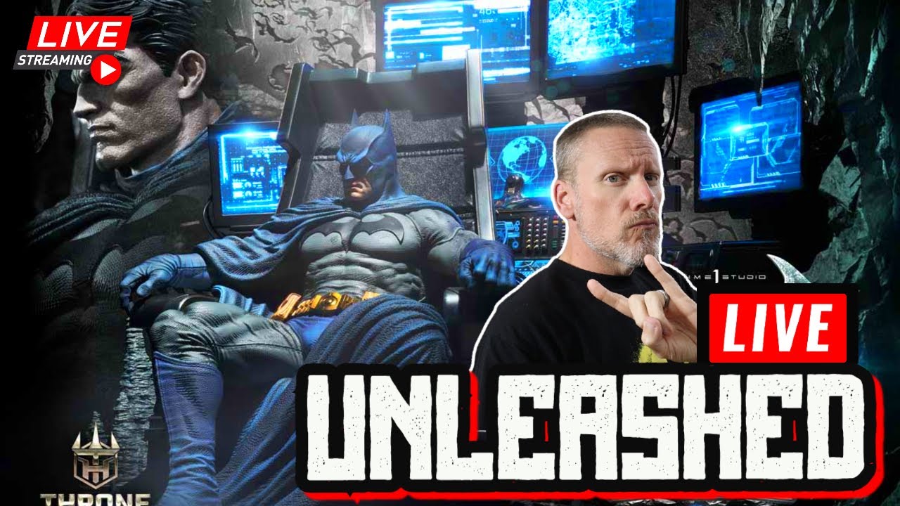🔴 Batman Tactical Throne UNLEASHED! Prime 1 Studio Live Unboxing!
