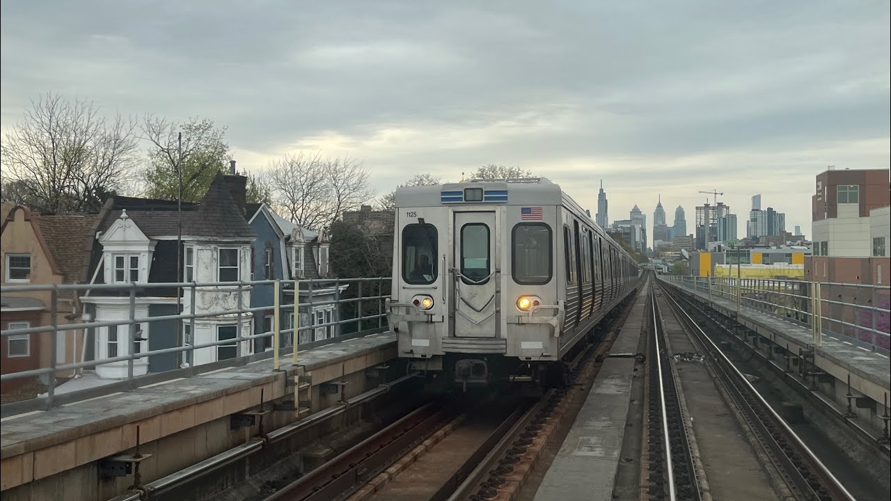 SEPTA M4 Market-Frankford Line Ride from Frankford Transit Center to 69th Street-TC [FULL RIDE]
