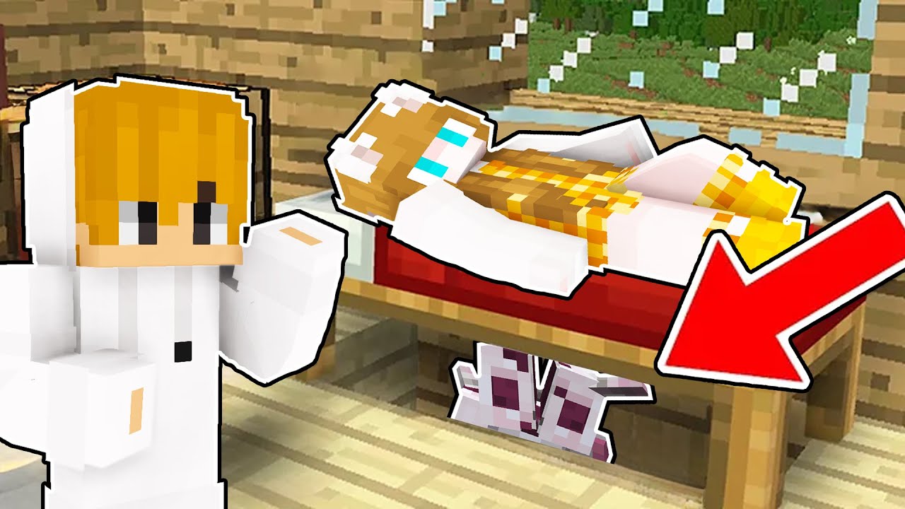 Strange Guest Under the Bed in Minecraft! ( Tagalog )