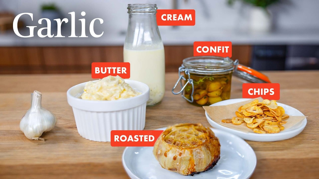 5 Garlic Techniques That Will Up Your Game | Epicurious 101