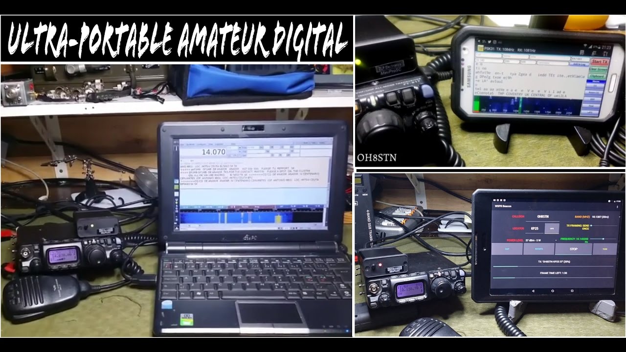 Operating Portable Ham Radio Digital Modes