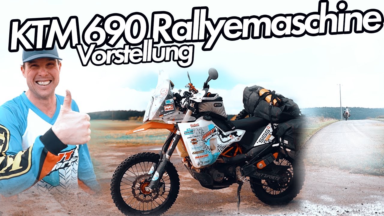 KTM 690 Enduro als Touren und Rallyemaschine für die Expetition auf der TET - Trans Europe Trail