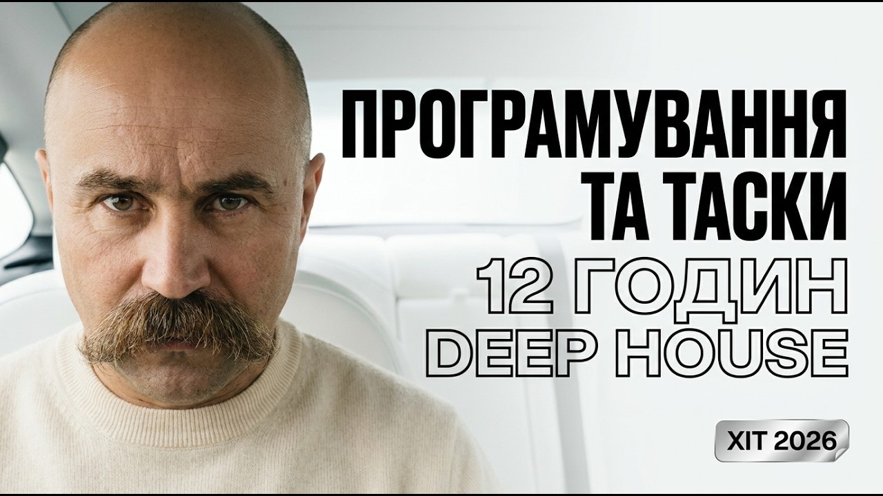 💛 Українські Пісні 2026 • DJ Тарас Шевченко • Сучасна Атмосфера Звуку • LIVE