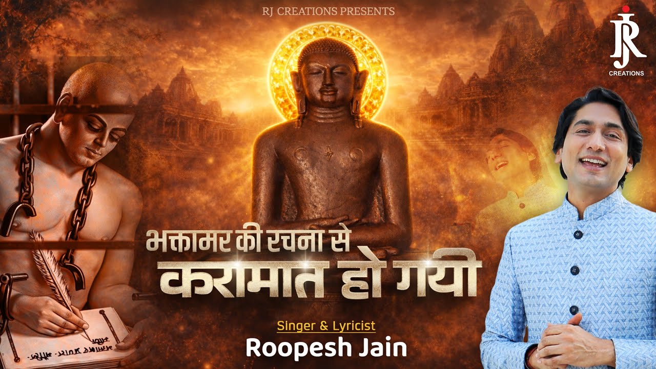 Bhaktamar ki rachna se karamat ho gayi || written & sung by : Roopesh jain || mantungacharya || 2026