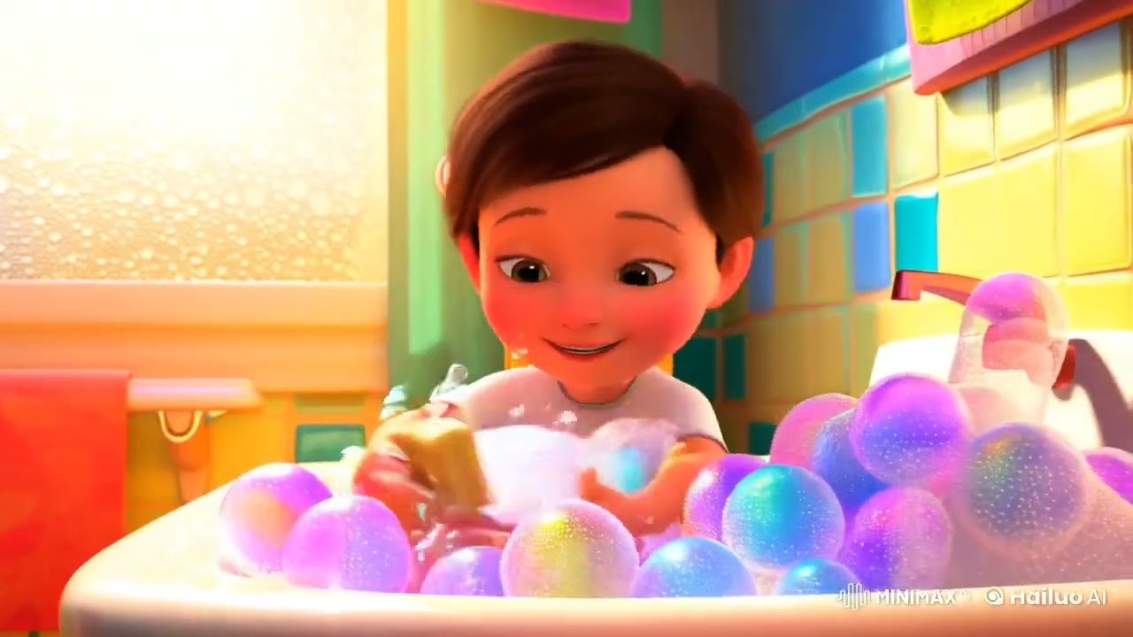 Handwashing Song for Kids | Clean Hands Bubble Fun | Sing & Wash Germs Away!