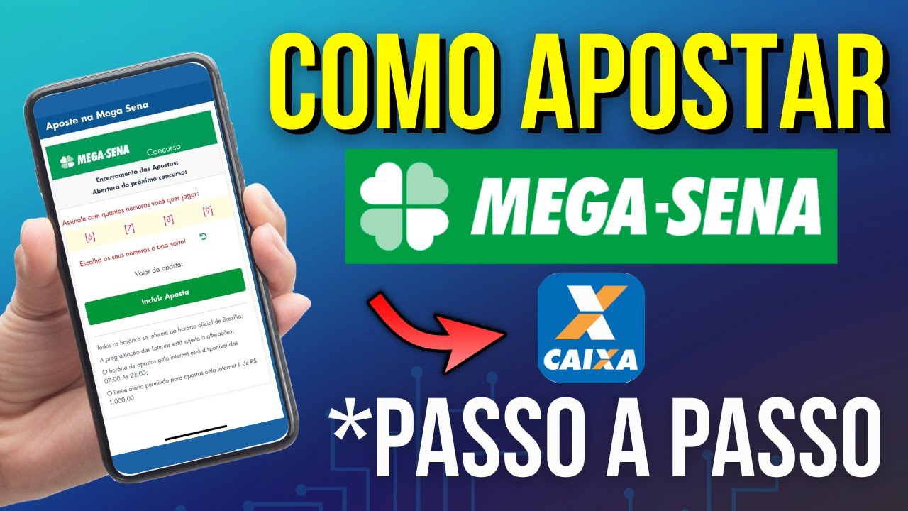 (2026) COMO APOSTAR NA MEGA SENA ONLINE PELO APP DA CAIXA