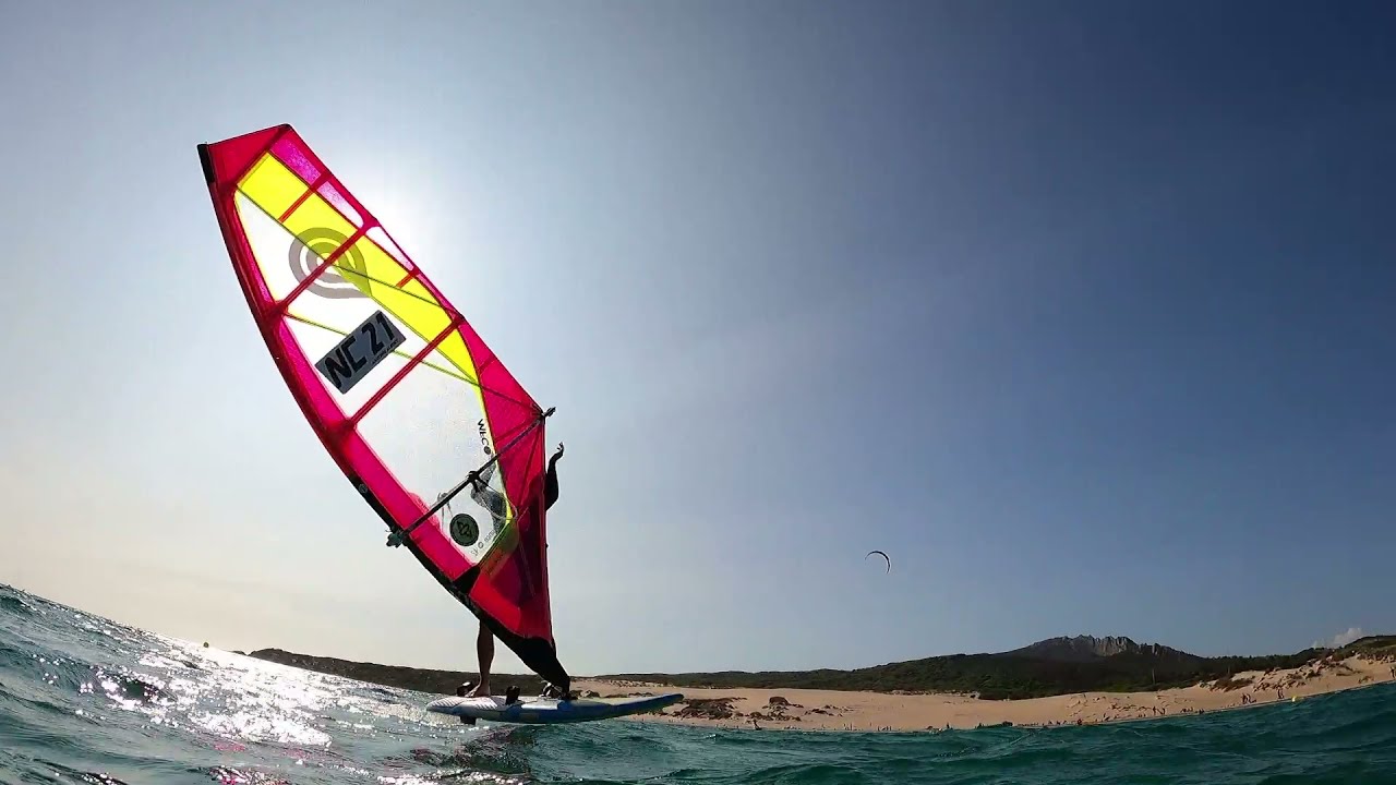 My first steps into windsurf foil freestyle