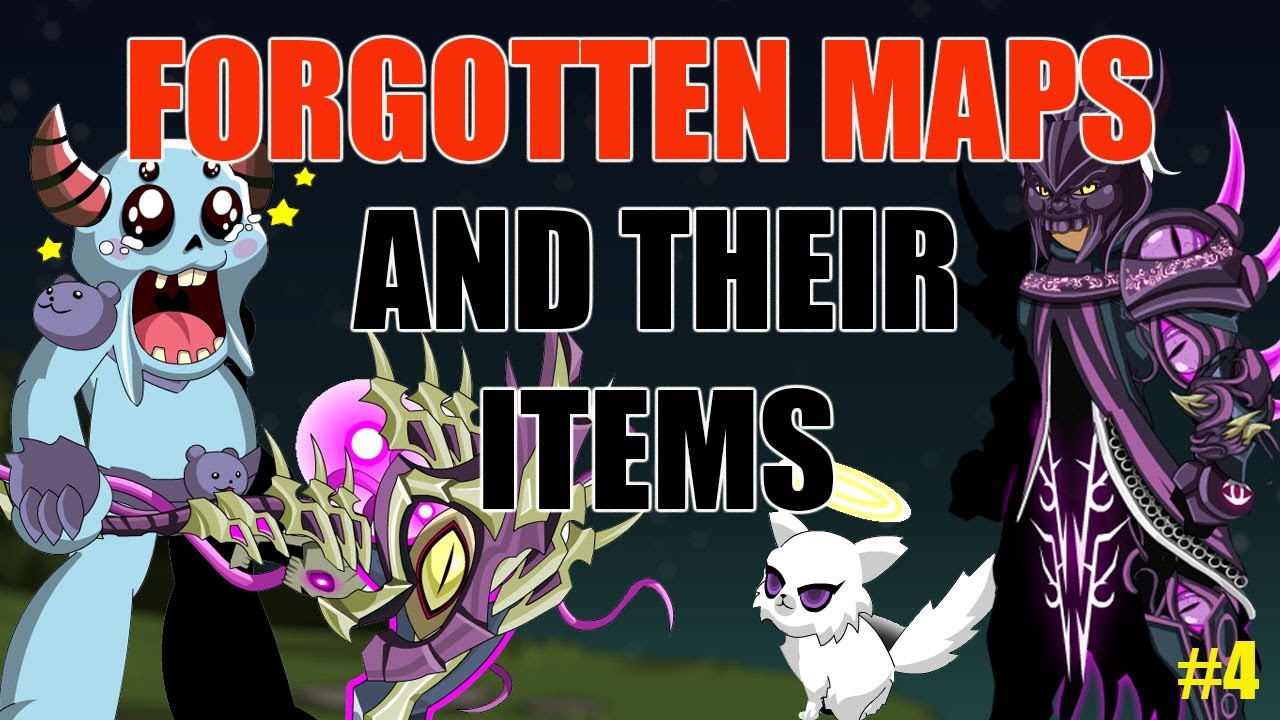 AQW Forgotten Maps And Their Items #4 | Chibi Nulgath Set + Reavers of Chaos! Mirror Realm and More