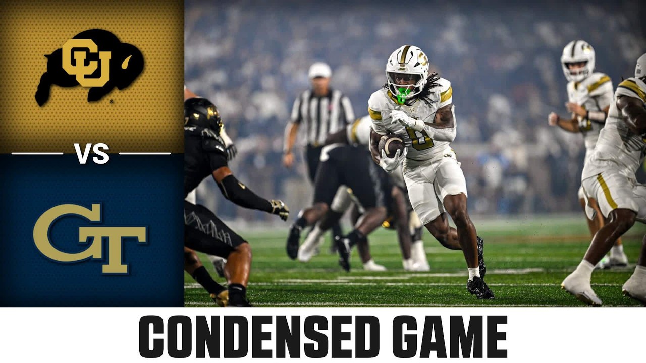 Colorado vs. Georgia Tech Condensed Game | 2026 ACC Football