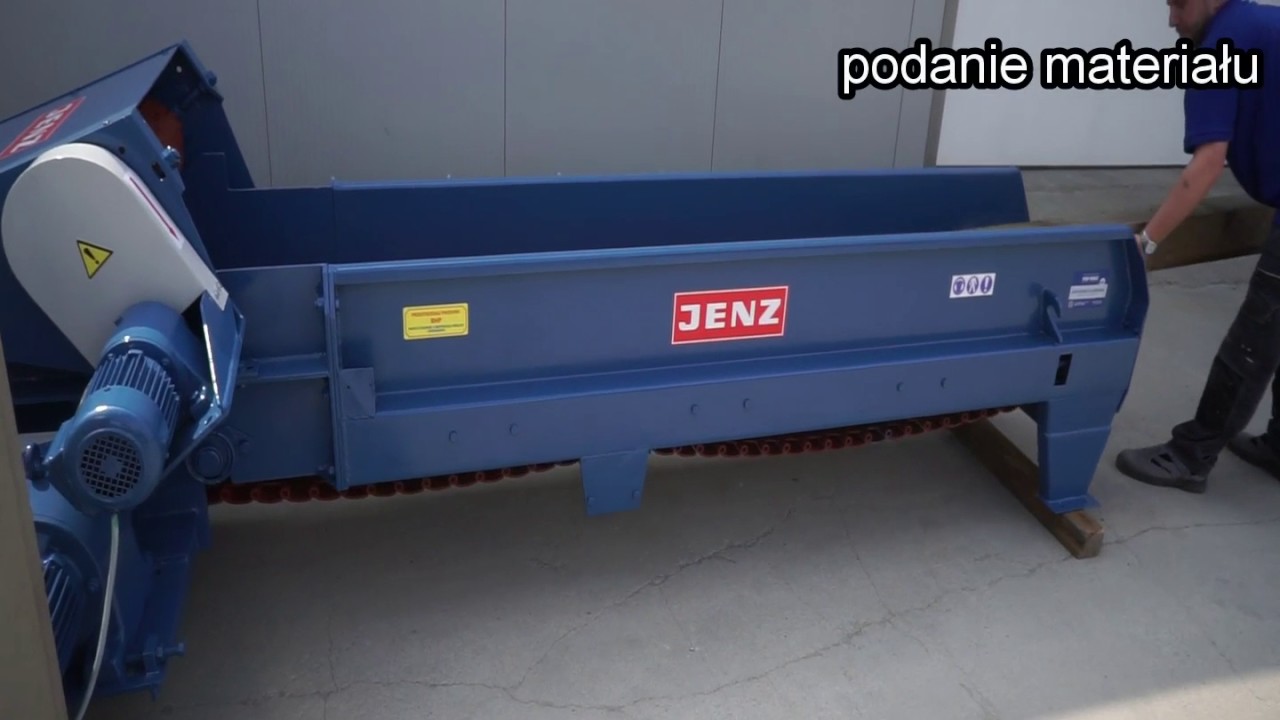Rębak JENZ HE180 500EA do zrzyn i odpadów * MAR-MASZ