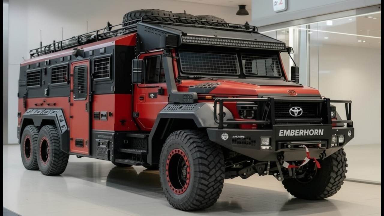2026 Toyota EMBERHORN 6×6 – The Ultimate Yellow Off Road Beast Revealed