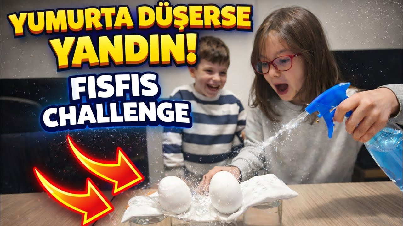 Yumurta Düşerse Yandın! 😱 Fısfısla Yumurtayı İlk Düşüren Kaybeder!