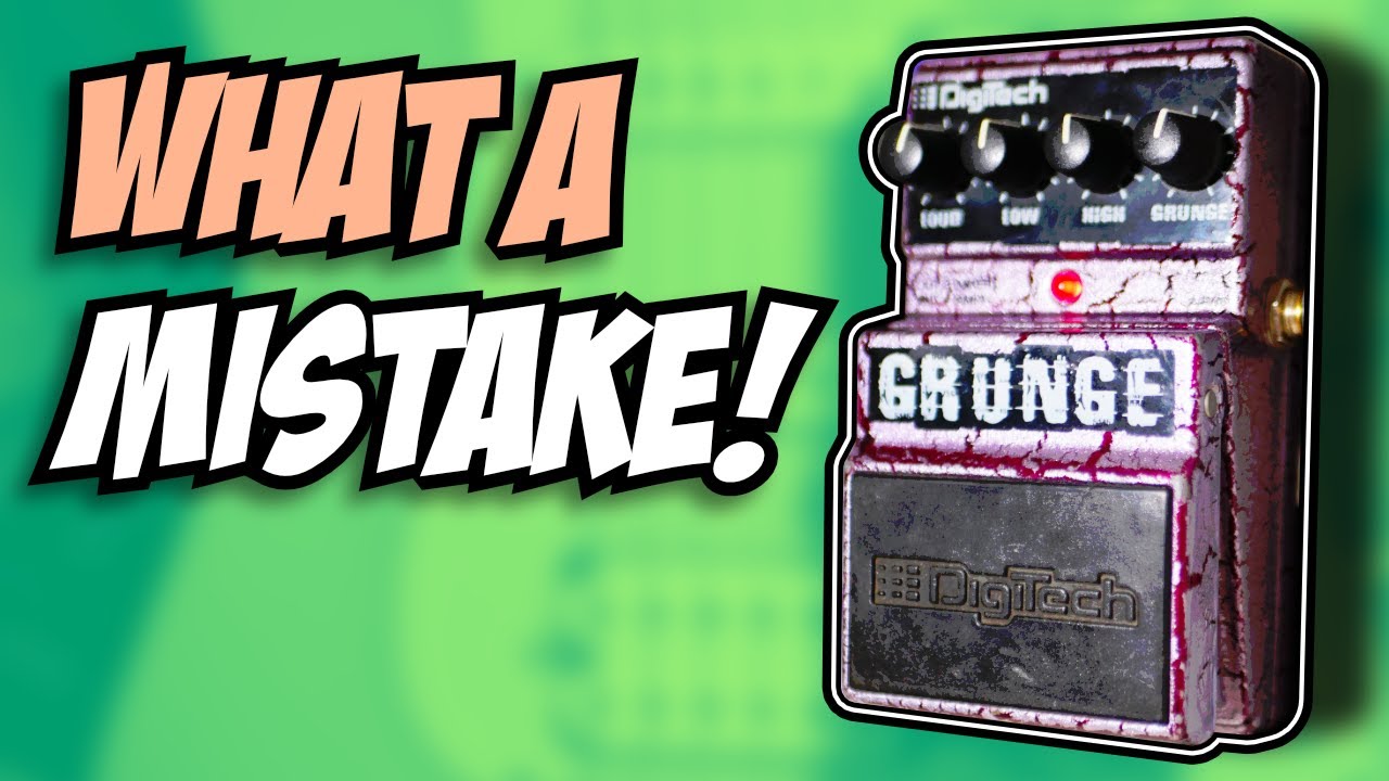 Вы не поверите, как педаль Digitech Grunge работает на самом деле