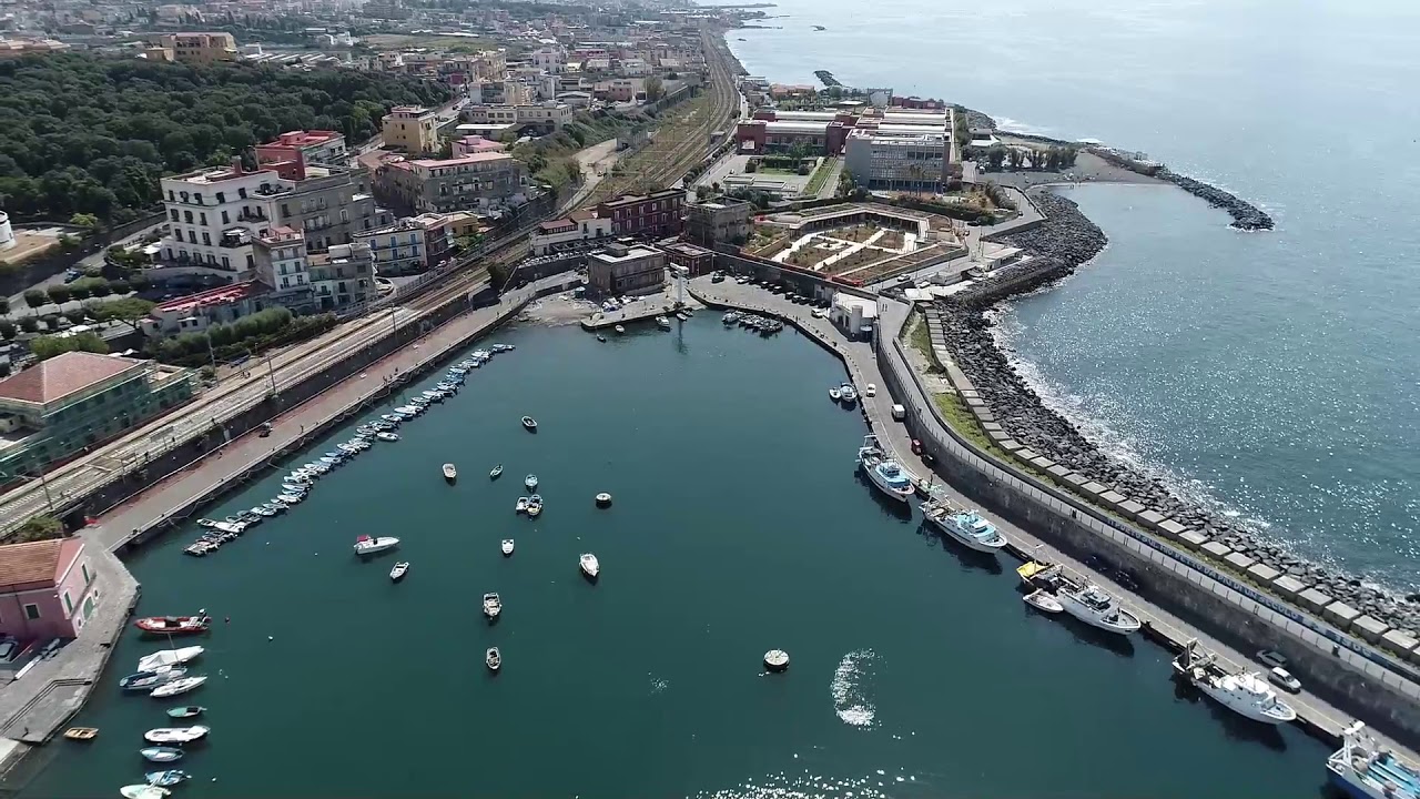 Portici vista dall'alto