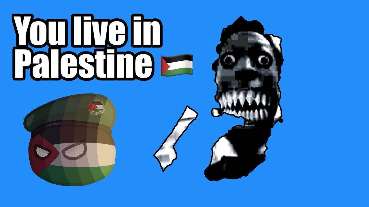 Mr. Incredible becoming Uncanny Mappinging: (You live in Palestine 🇵🇸)