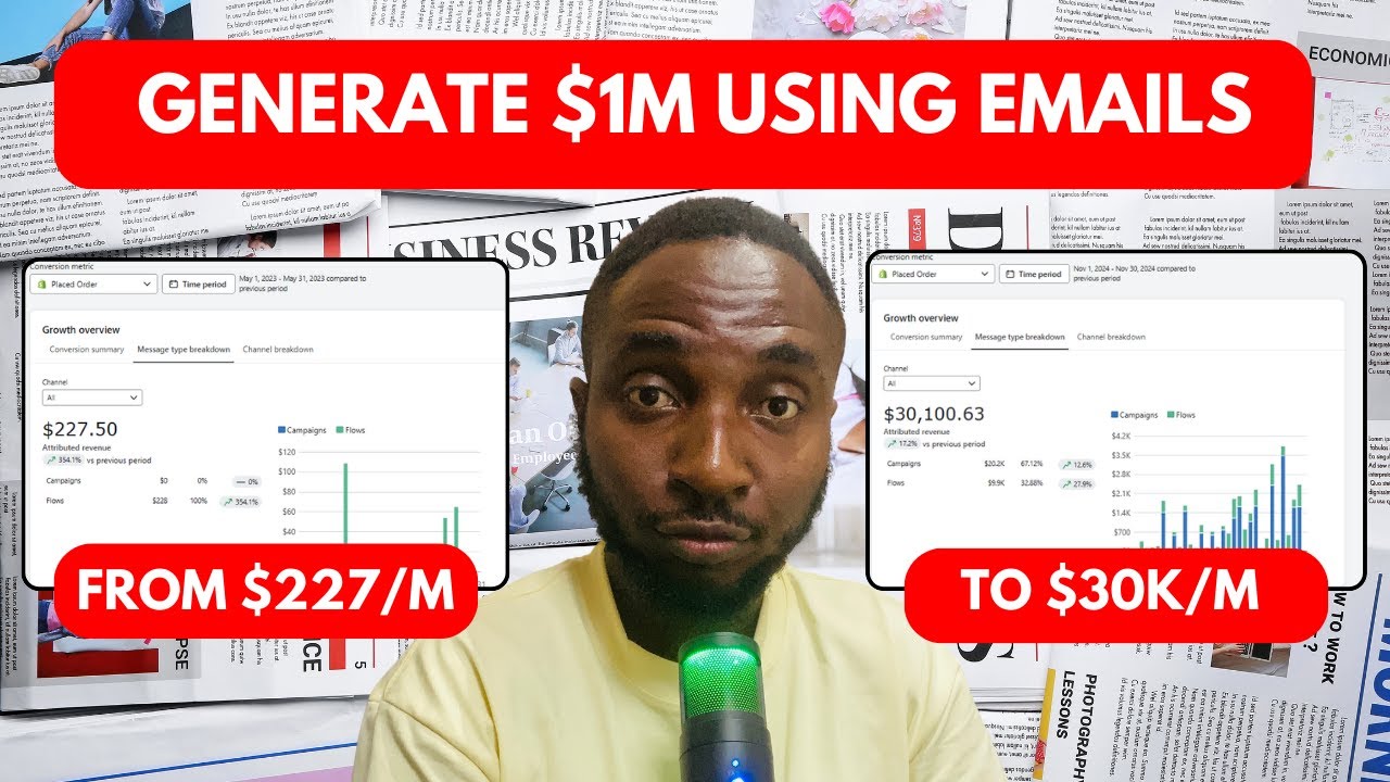 How I Went from Copywriter to Helping E-Commerce Brands Make $1M with Emails