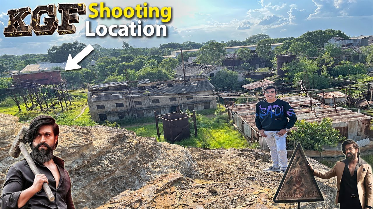 KGF Movie Shooting Location Tour 😍 | Real KGF Town | सोने की खदान