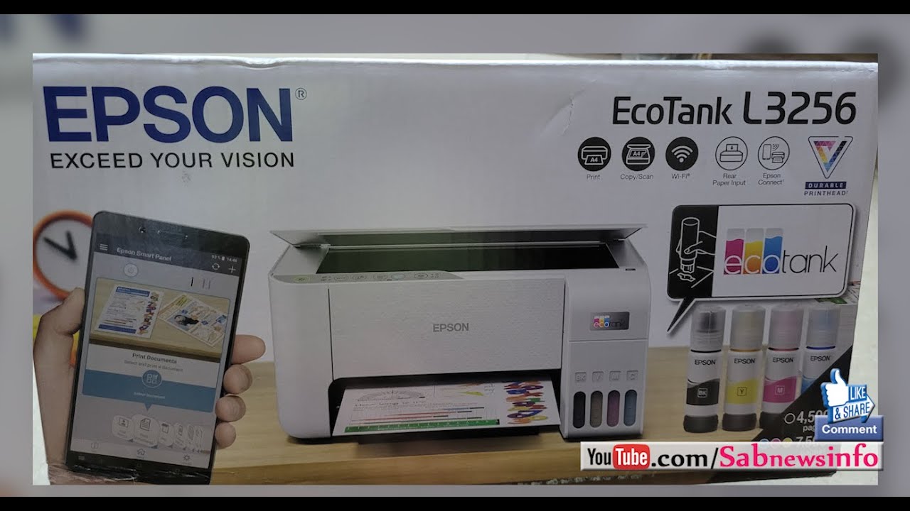 Best All in One Budget (15500) ECoTank Printer for Shop and Office | Epson L3250/56