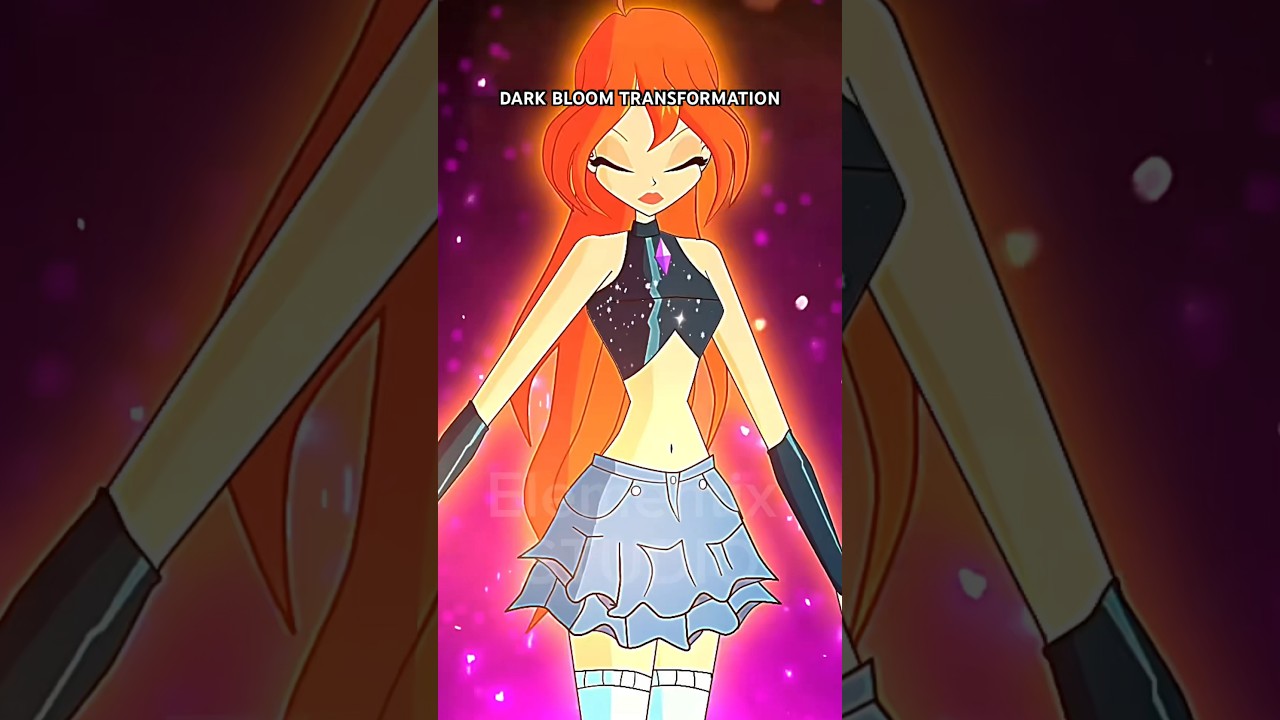 Winx club Dark Bloom Transformation Fanmade