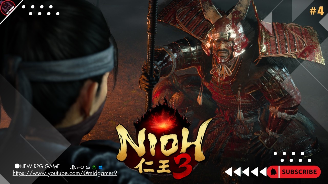 🔴NIOH 3 Soo Difficult how i can complete this part-4