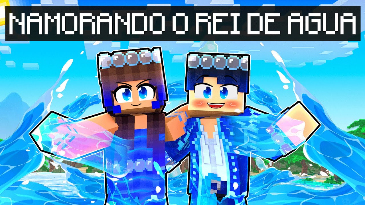 MIIKA está NAMORANDO o REI DE ÁGUA no Minecraft ◂Miika▸