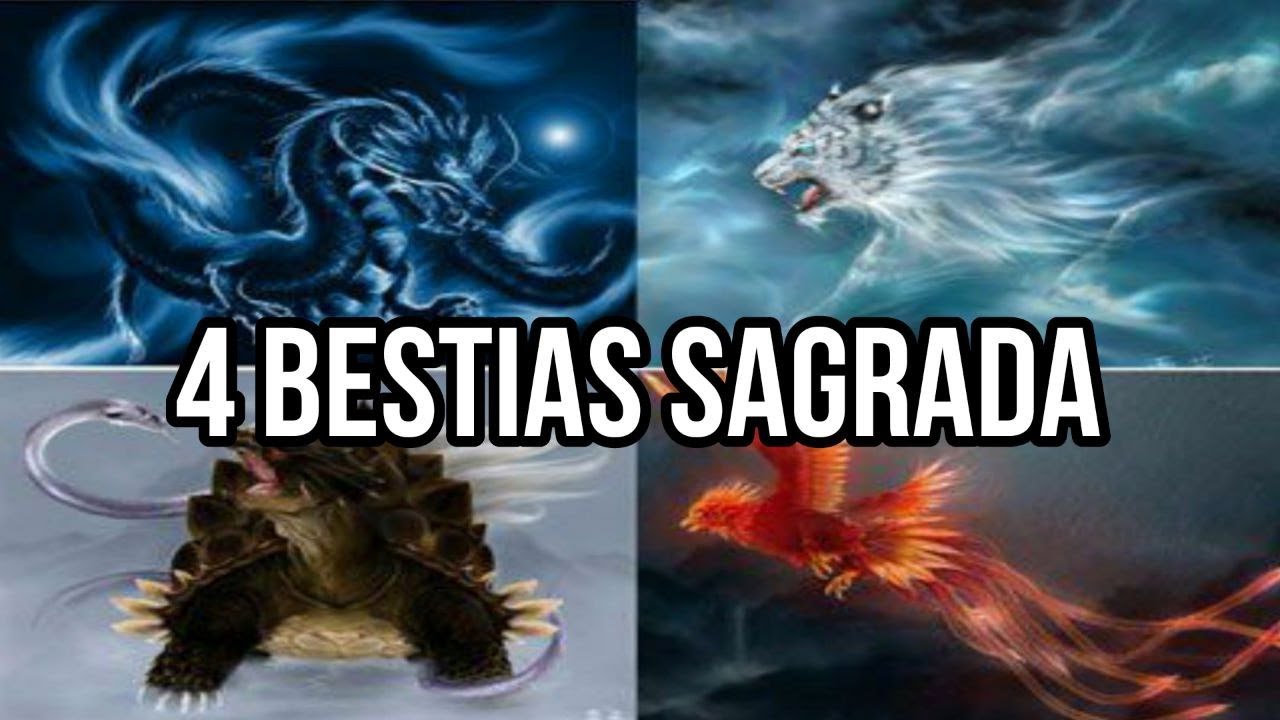 Las 4 Bestias Sagradas - Mitologia Japonesa