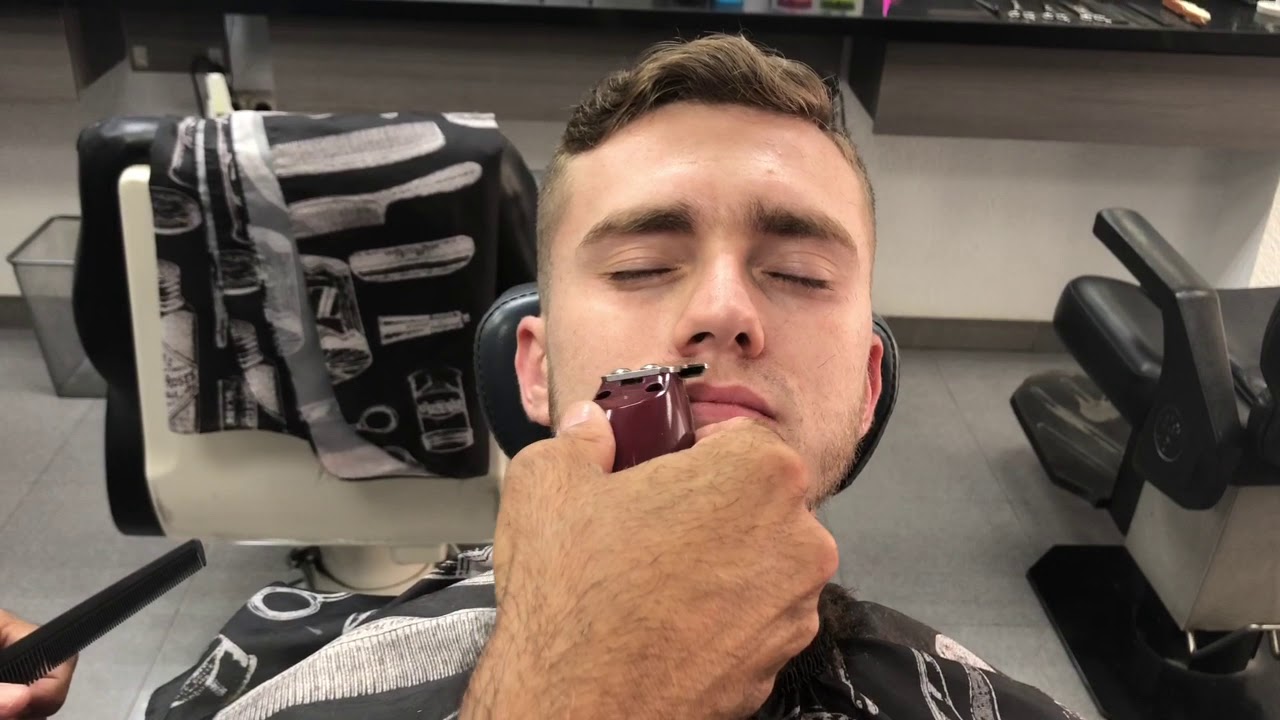 Barba sin bigote