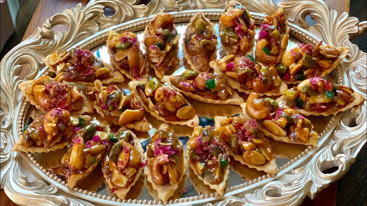 صابلي بالكراميل والمكسرات مذاق خطير ومنضر راقي #حلويات العيد
