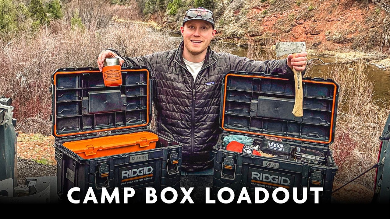 Essential Camp Box System &mdash; Gear & Kitchen Loadout for Overlanding