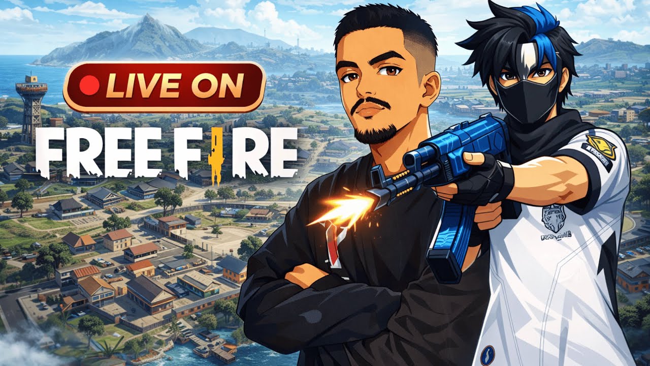LIVE-ON DE FREE FIRE💚XTREINO DA MADRUGADA💚TOP COMPETITIVO 💚 #1k