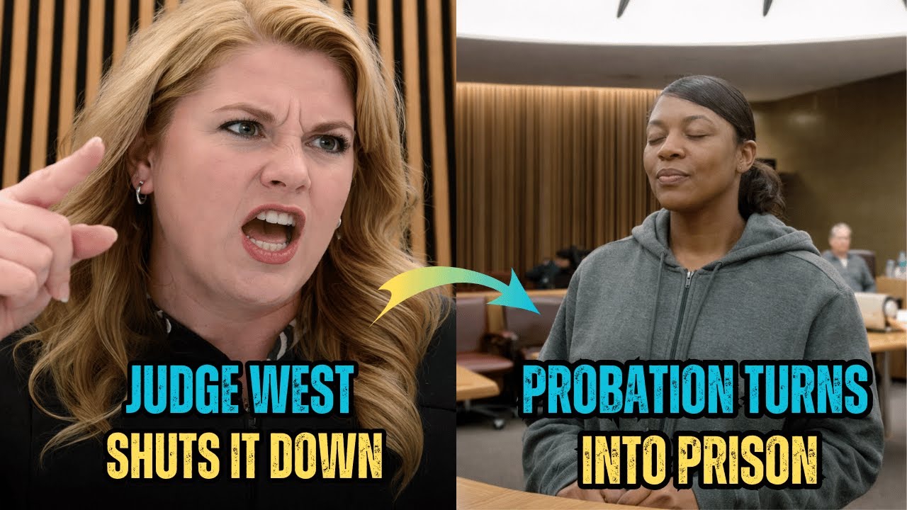 She Faces Judge West After DWI Arrest While on Probation — Courtroom Tension Rises