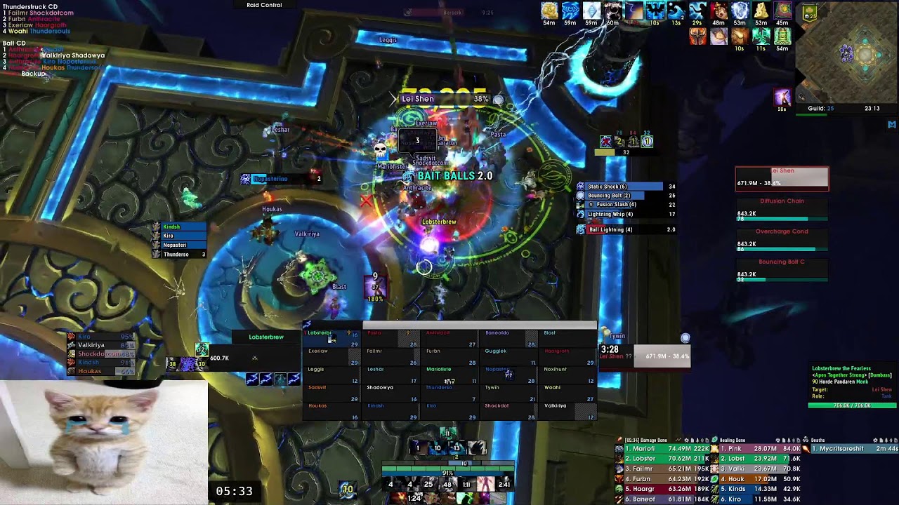 Throne of Thunder 25 HC - Resto Shaman PoV