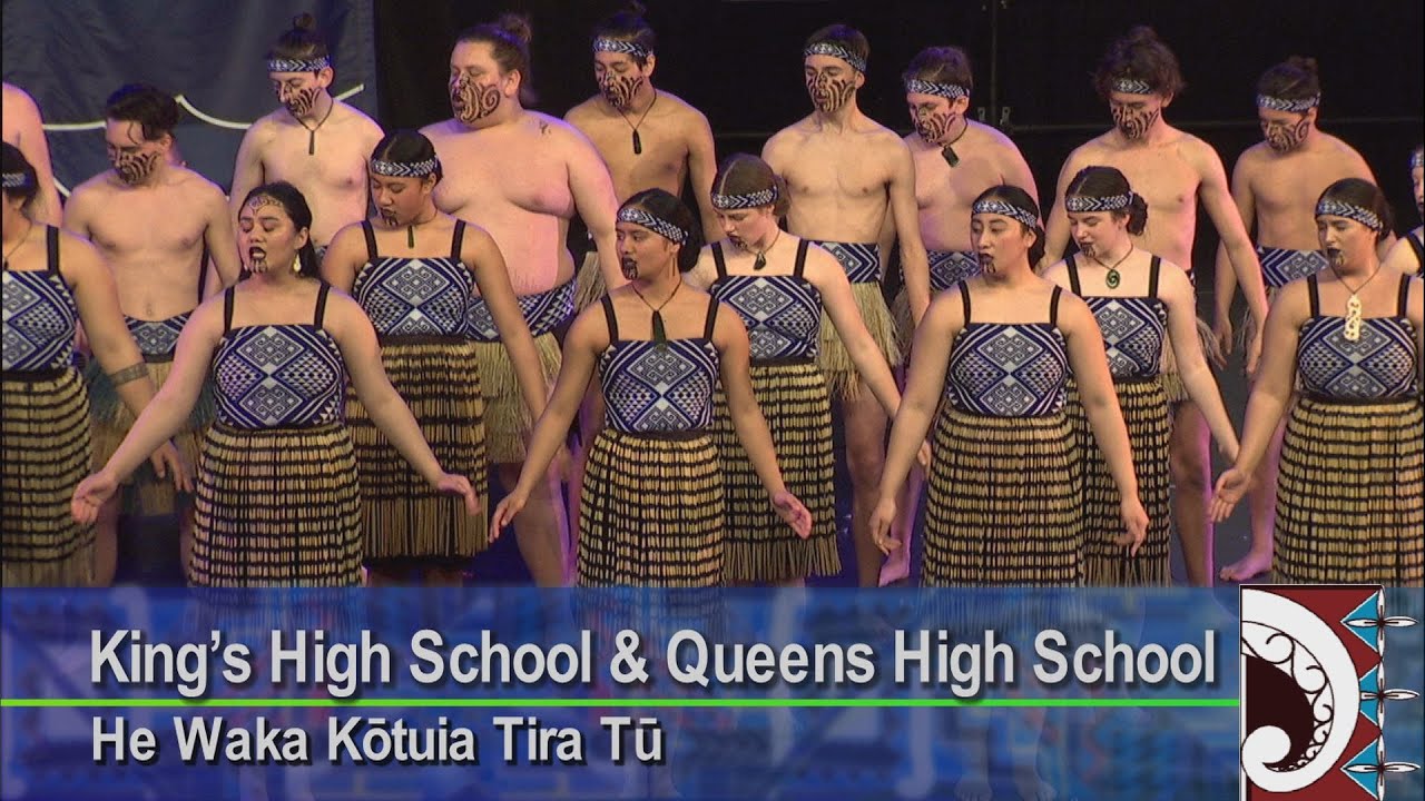 King’s High School & Queens High School - He Waka Kōtuia Tira Tū. Otago Polyfest 2018