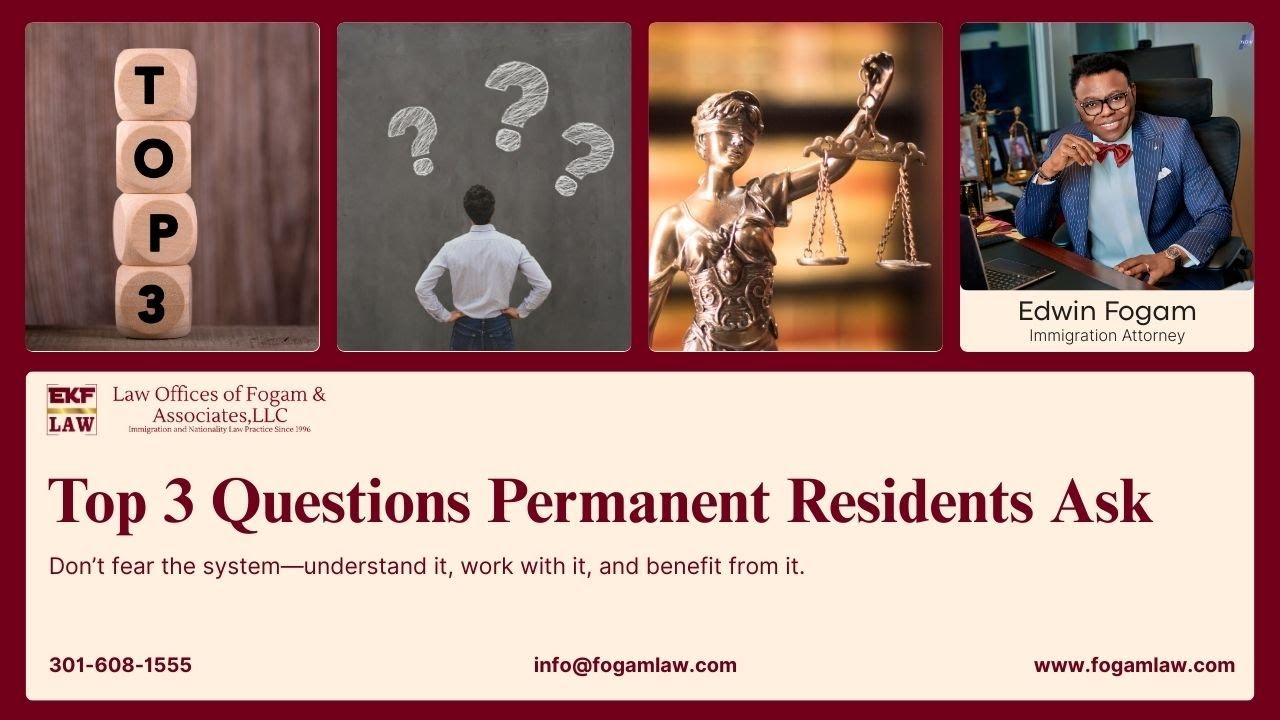 Top 3 Questions Permanent Residents Ask