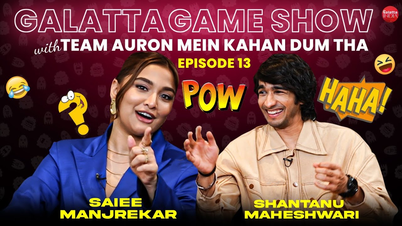 Shantanu & Saiee's EPIC Fight! 😂 | Bollywood Quiz & Hook Step Challenge