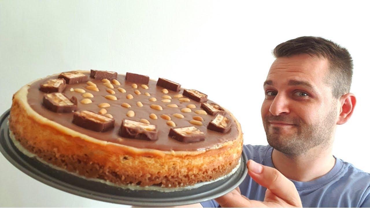 Pečený Snickers cheesecake [ Oteckovo ]