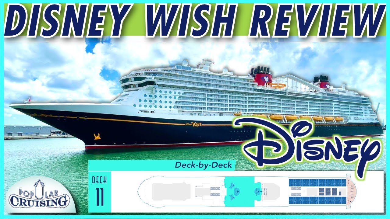 Ultimate Disney WISH Review and Deck-by-Deck Tour 🏰 New Disney Cruise Line Ship