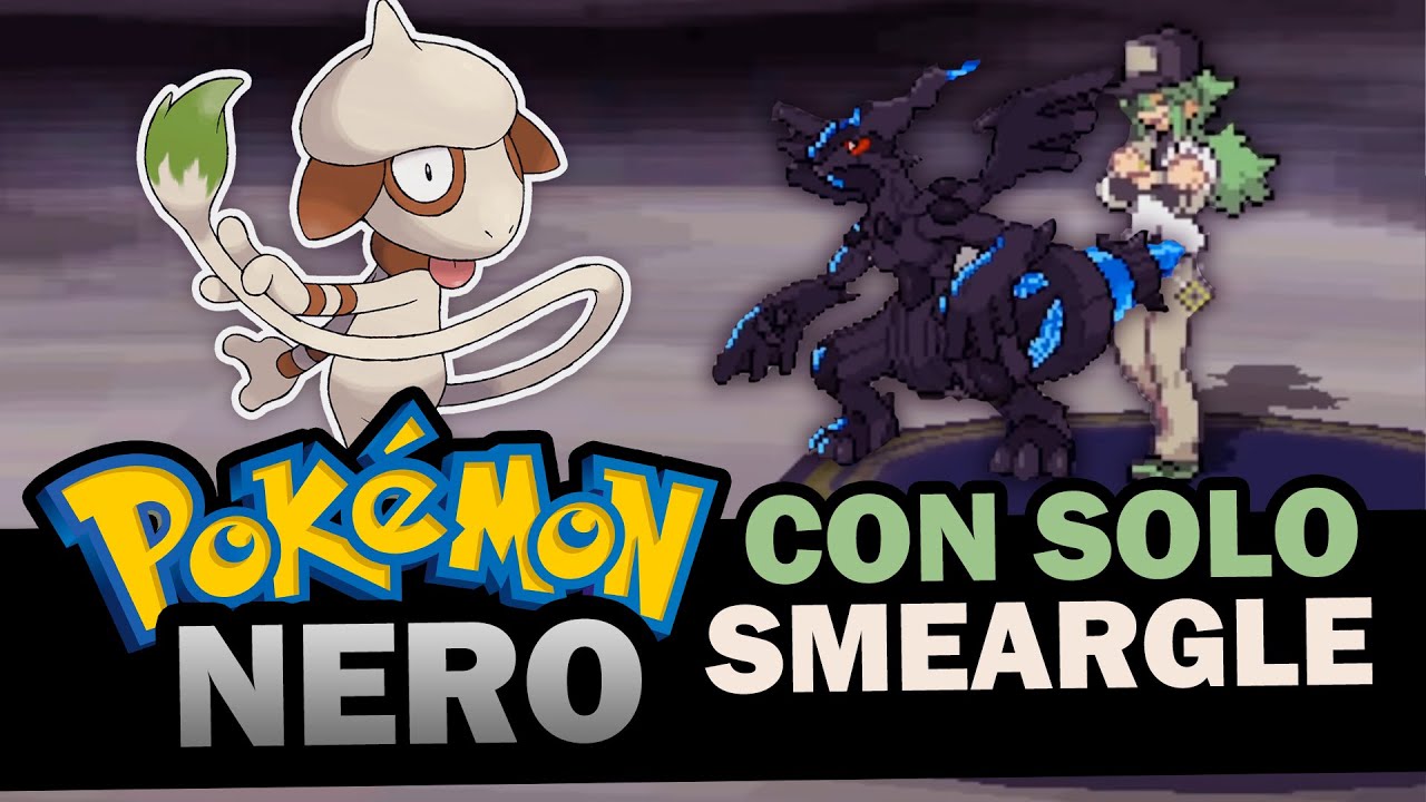 Puoi FINIRE POKÉMON NERO con solo SMEARGLE e SENZA STRUMENTI? - Pokémon Challenge ITA