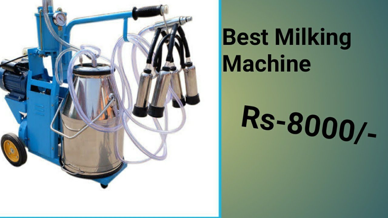 Milking machine for small farmers