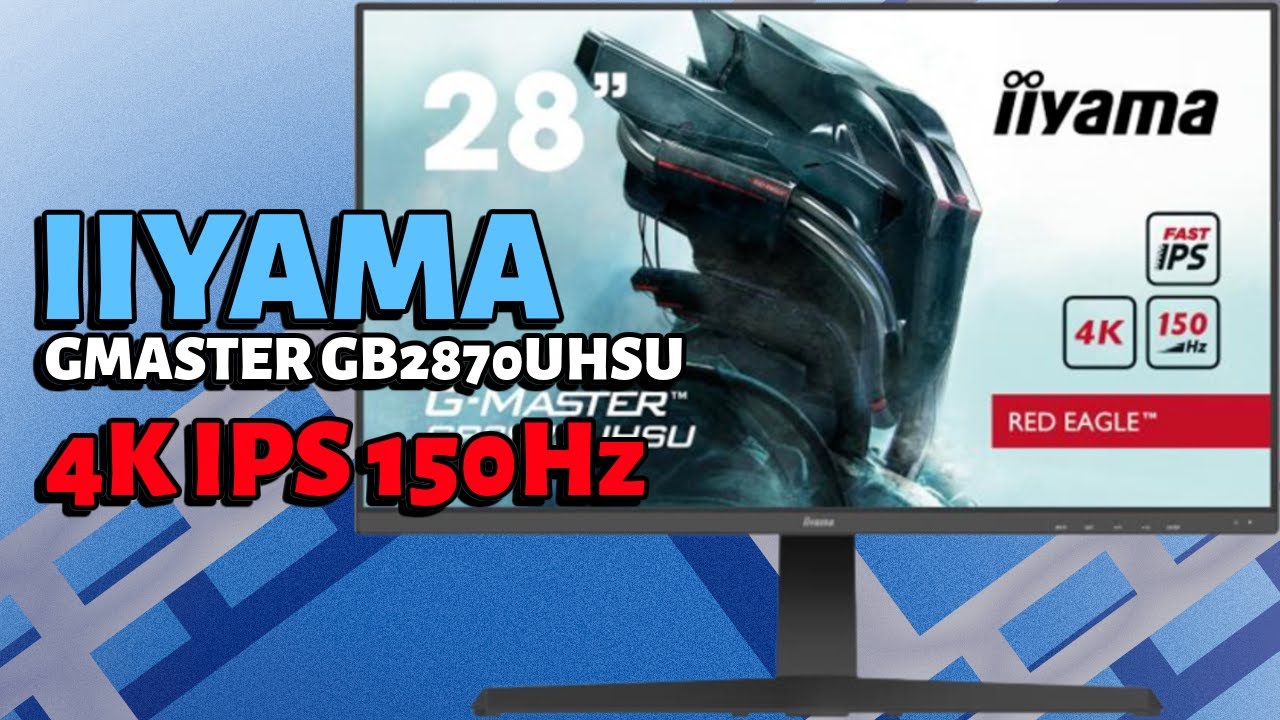 Świetny monitor do konsol nowej generacji Playstation 5 i Xbox Series X oraz PC - IIYAMA GB2870UHSU