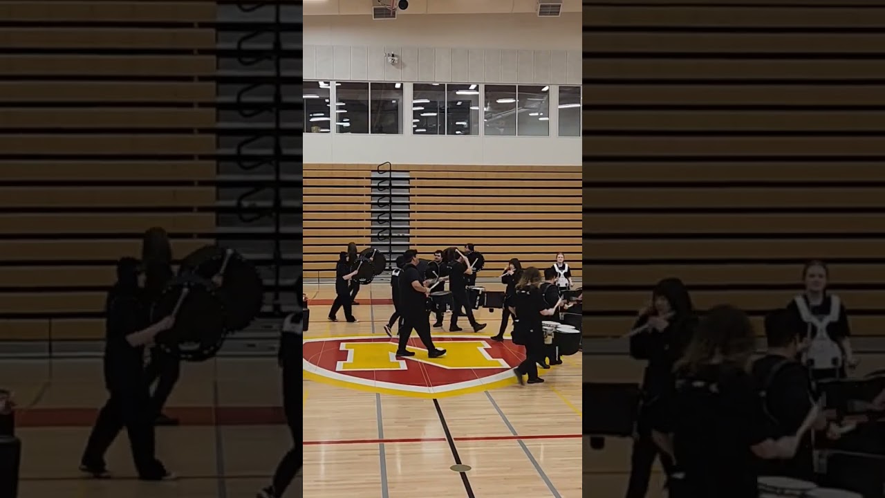 Sam and Gavyn's Tenor Solo | Corn | Seismic Sound #drumline #indoorpercussion #highschooldrumline