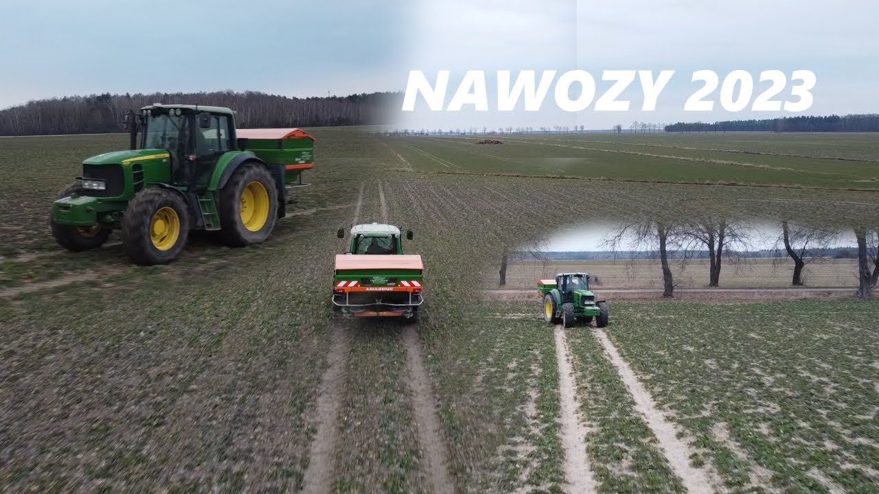 ☆Nawozy 2023☆ PWwOteam ☆ JohnDeere & AMAZONE VIXA