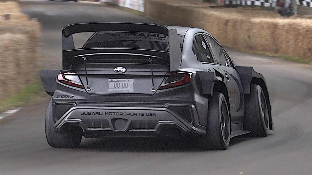 The 670hp/9.500rpm Subaru WRX ‘Project Midnight’ Time Attack MONSTER at Goodwood FoS!