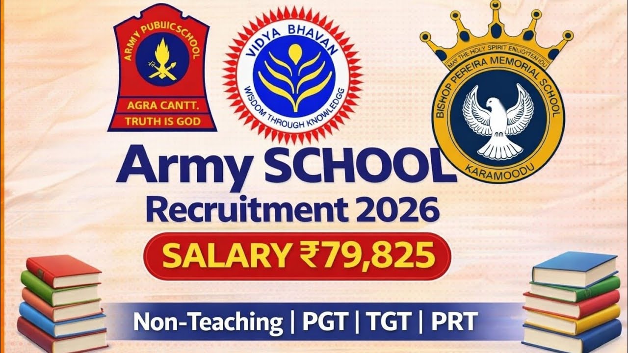 💥Big Update! New School Jobs 2026 | Latest Teaching & Non-Teaching Vacancies |PGT TGT | Apply Today